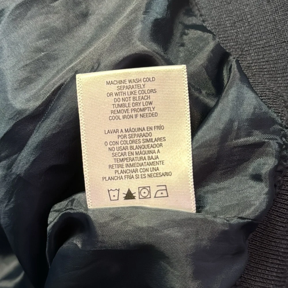 SIMPLY STYLED Lightweight Navy Blue Windbreaker Jacket Sz XL - Picture 12 of 12
